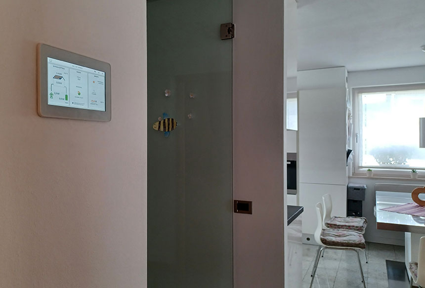 Hiša A2 Pedavena Rešitev Control4NRG